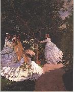 Claude Monet 1Frauen im Garten oil painting